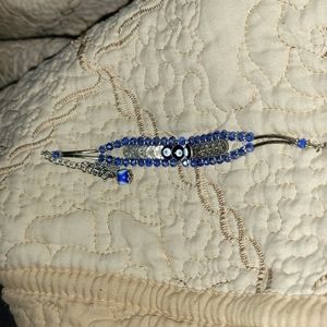 Handmade evil eye bracelet